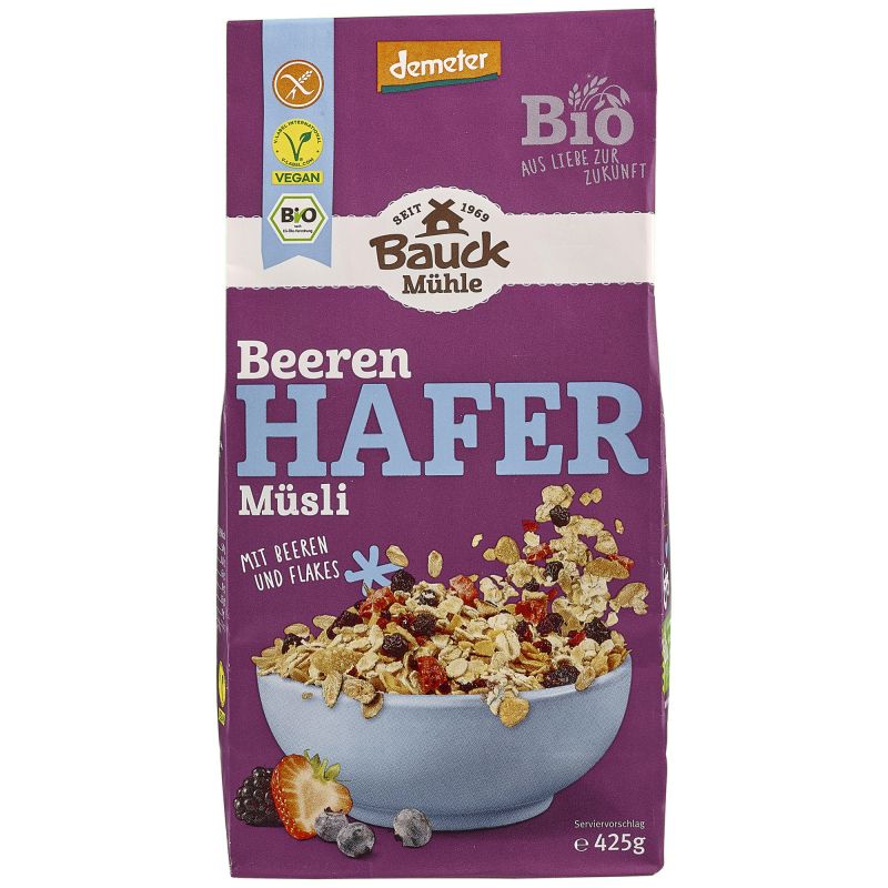 Bauckhof Haferm Sli Mit Beeren Glutenfrei