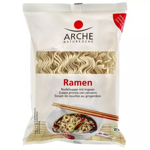 Ramen - Japanische Nudelsuppe mit Ingwer (Arche)