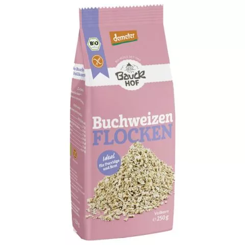 Buchweizenflocken glutenfrei DEMETER (Bauck Hof)