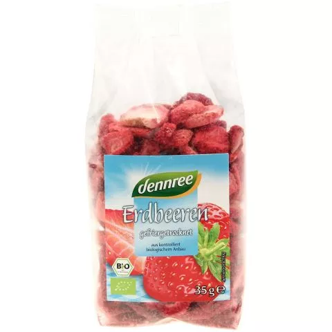 Erdbeeren, gefriergetrocknet (dennree)