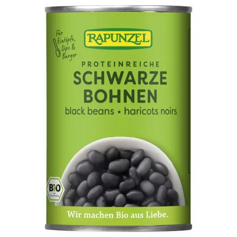 Schwarze Bio-Bohnen (Rapunzel)