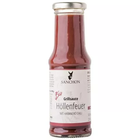 Grillsauce Hllenfeuer - mit Habanero-Chili (Sanchon)