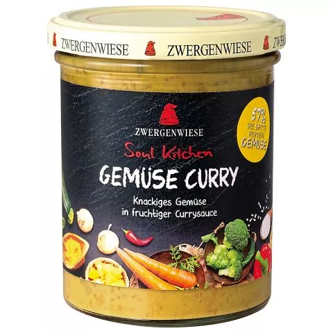 Soul Kitchen Gemse Curry - Bio-Fertiggericht (Zwergenwiese)