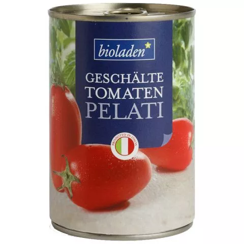 Geschlte Tomaten Pelati (bioladen*)