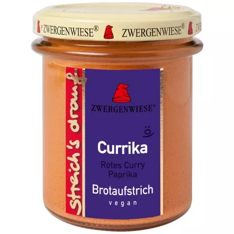 streich`s drauf Currika - Vegetarischer Brotaufstrich (Zwergenwiese)