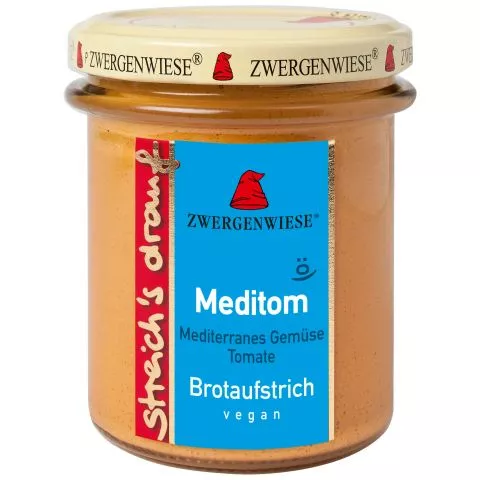 streich`s drauf Meditom - Vegetarischer Brotaufstrich (Zwergenwiese)