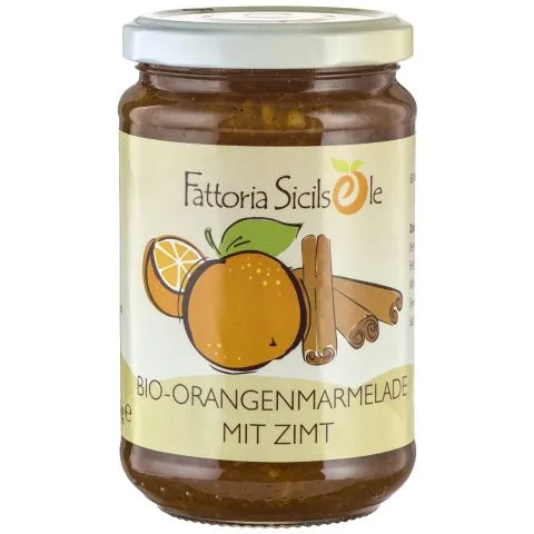 Orange - Zimt Marmelade (Fattoria Sicilsole)