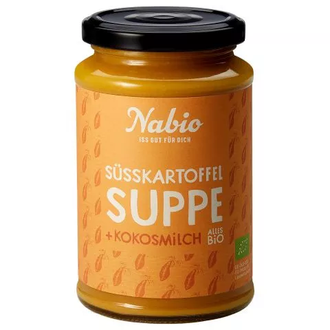 Skartoffel-Suppe mit Kokosmilch (NAbio)