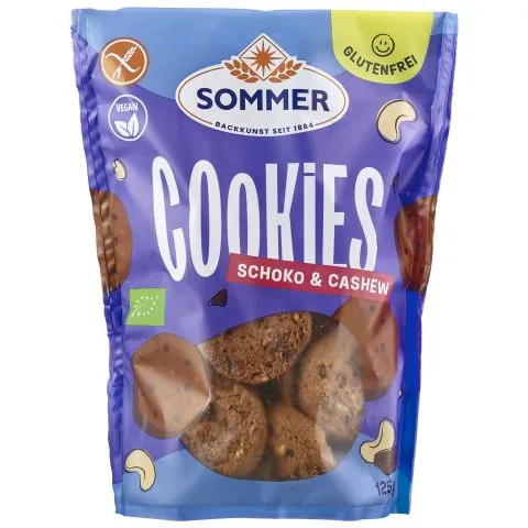 Cookies Choco & Cashew glutenfrei (Sommer & Co.)