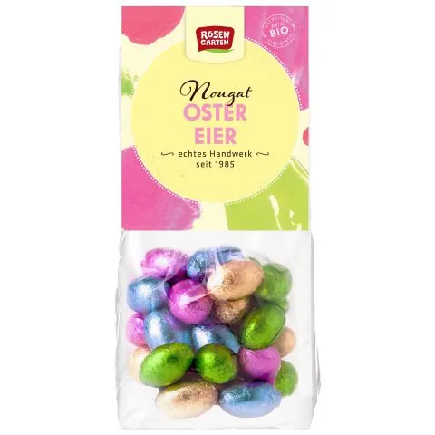 Schoko-Nougat-Eier (Rosengarten)