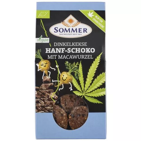 Hanf-Schoko Dinkelkekse (Sommer & Co.)