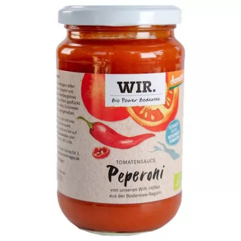 Tomatensauce mit Peperoni Demeter (WIR. Bio Power Bodensee)