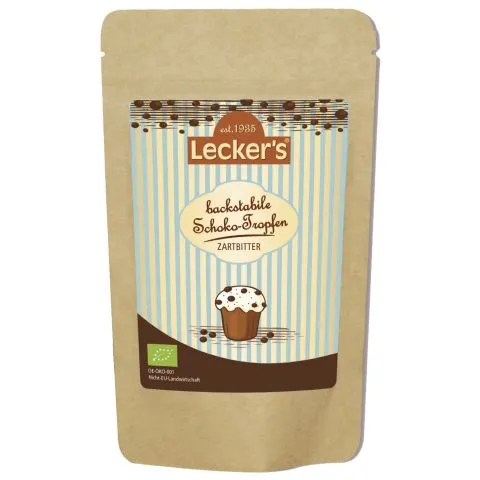 Schoko-Tropfen backstabil Zartbitter (Leckers)