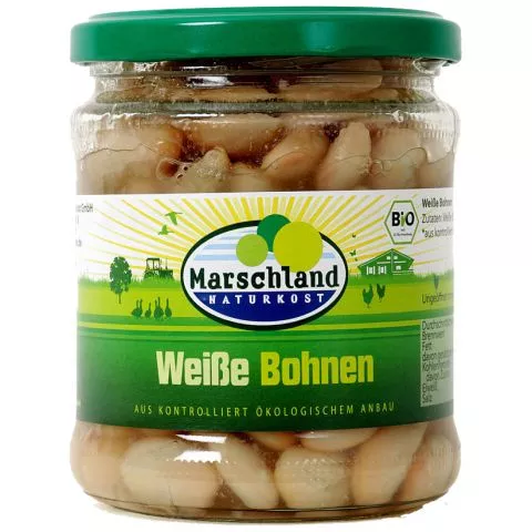 Weie Bohnen (Marschland Naturkost)