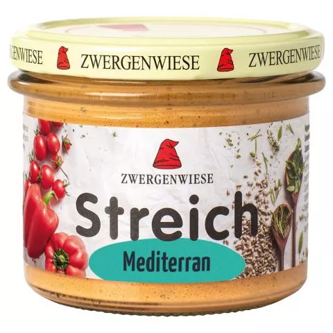 Mediterran Streich - veganer Bio Brotaufstrich (Zwergenwiese)