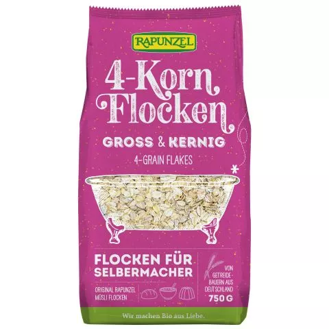 4-Korn-Flocken Vollkorn (Rapunzel)