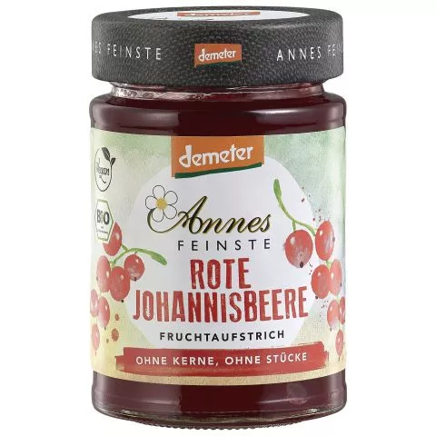 Rote Johannisbeere passiert Fruchtaufstrich (Annes Feinste)