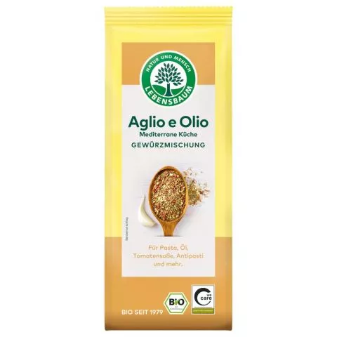 Aglio e Olio Mediterrane Kche - Bio-Gewrzzubereitung (Lebensbaum)