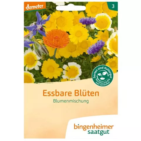 Blumenmischung Essbare Blten (Bingenheimer Saatgut)