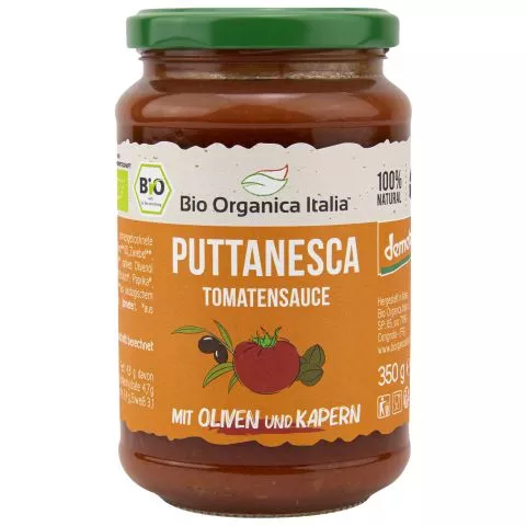 Puttanesca Tomatensauce, demeter (Bio Organica Italia)