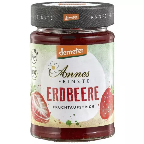 Erdbeere Fruchtaufstrich Demeter (Annes Feinste)
