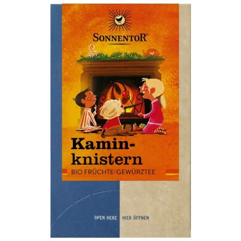 Kaminknistern-Frchtetee (Sonnentor)