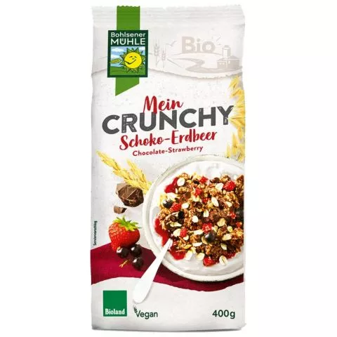 Mein Crunchy Schoko-Erdbeer BIOLAND (Bohlsener Mhle)