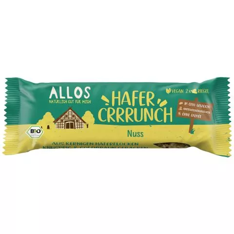 Hafercrrrunch Riegel Nuss (Allos)