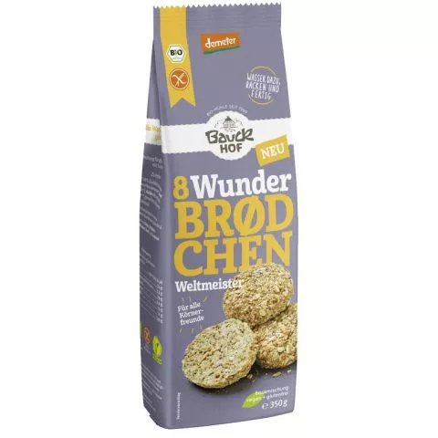 Wunderbrdchen Weltmeister - Bio-Brotbackmischung (Bauck)