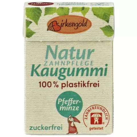 Kaugummi Pfefferminze (Birkengold)