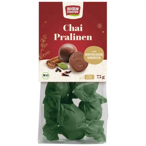 Chai-Pralinen (Rosengarten)