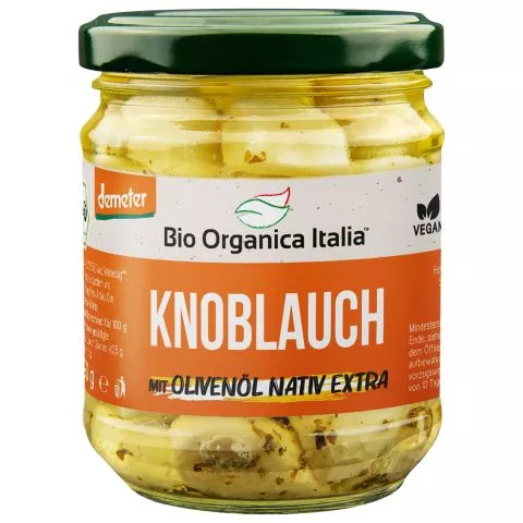 Knoblauch in Olivenl (Bio Organica Italia)