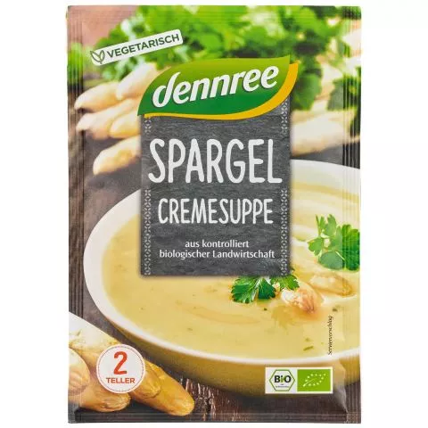 Spargelcremesuppe (dennree)