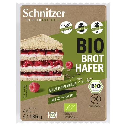 Brot Hafer, mit 25% Hafer (Schnitzer)