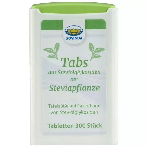 Stevia-Tabs, aus Steviolglycosiden (Govinda)