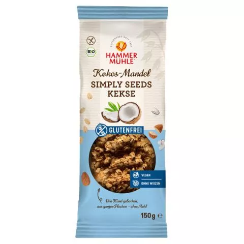 Simply Seeds Kekse Kokos Mandel - Haferkekse (Hammermhle)