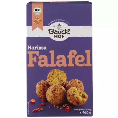 Harissa Falafel Paprika-Chili, glutenfrei (Bauckhof)