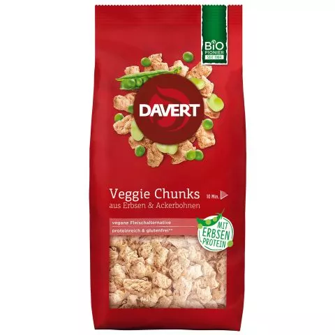 Veggie Chunks glutenfrei (Davert)