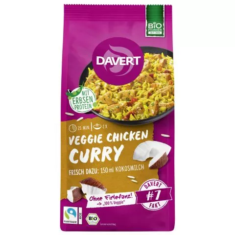 Veggie Chicken Curry (Davert)