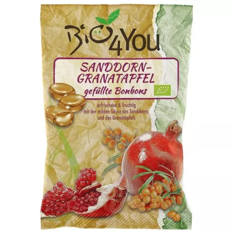 Sanddorn Granatapfel Bonbons (Bio4You)