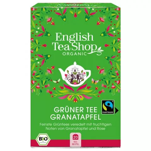 Grner Tee Granatapfel (English Tea Shop)