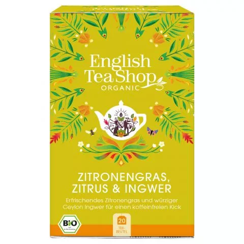 Zitronengras, Zitrus & Ingwer (English Tea Shop)