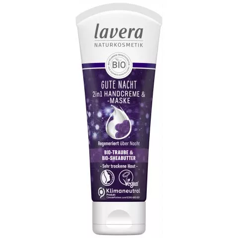 Gute Nacht - 2 in 1 Handcreme & -maske (lavera)