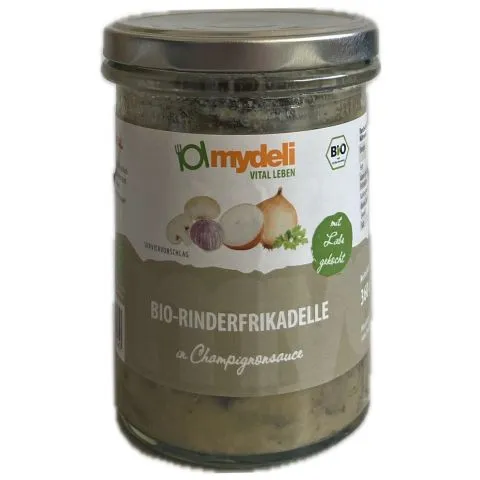 Rinderfrikadelle in Champignonsauce (MyDeli)