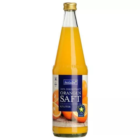 Orangensaft (bioladen*)