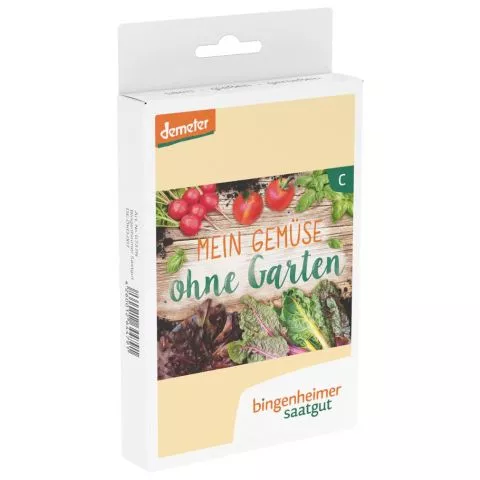 Saatgut Box Mein Gemse ohne Garten (Bingenheimer Saatgut)