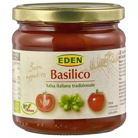 Tomatensauce Basilico (Eden)