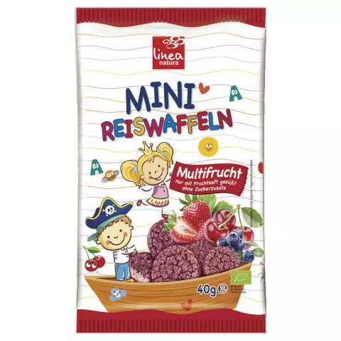 Mini Reiswaffeln Multifrucht (Linea Natura)