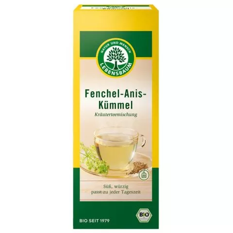 Fenchel-Anis-Kmmel-Bio-Krutertee (Lebensbaum)