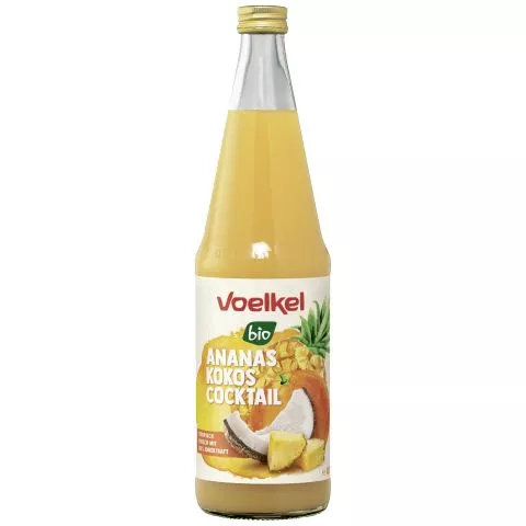 Ananas Kokos - Mehrfrucht-Cocktail (Voelkel)